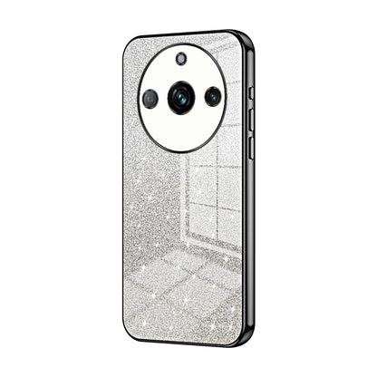 Realme 11 Pro+ Glitter Powder Electroplated Gradient Phone Case – Fashionable & Luxurious with Anti-Fingerprint Coating, Shock-Absorption, and Lens Protection