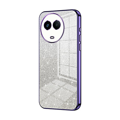 Realme Narzo 60 Glitter Powder Electroplated Gradient Phone Case – Fashionable & Luxurious with Anti-Fingerprint Coating, Shock-Absorption, and Lens Protection