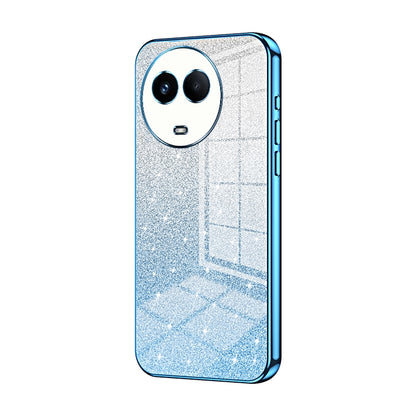Realme 11 Glitter Powder Electroplated Gradient Phone Case – Fashionable & Luxurious with Anti-Fingerprint Coating, Shock-Absorption, and Lens Protection