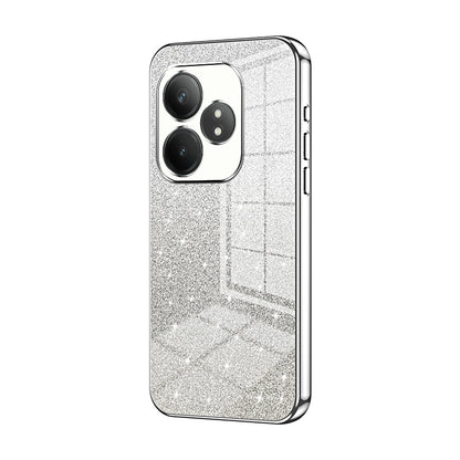 Realme GT Neo6 SE Glitter Powder Electroplated Gradient Phone Case – Fashionable & Luxurious with Anti-Fingerprint Coating, Shock-Absorption, and Lens Protection