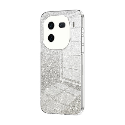 vivo iQOO 12 Glitter Powder Electroplated Gradient Phone Case – Fashionable & Luxurious with Anti-Fingerprint Coating, Shock-Absorption, and Lens Protection