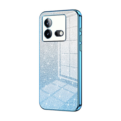 vivo iQOO Neo8 Glitter Powder Electroplated Gradient Phone Case – Fashionable & Luxurious with Anti-Fingerprint Coating, Shock-Absorption, and Lens Protection