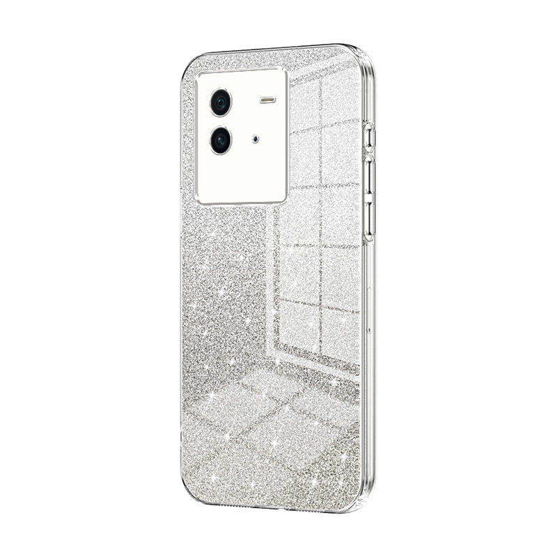 vivo iQOO Neo6 Glitter Powder Electroplated Gradient Phone Case – Fashionable & Luxurious with Anti-Fingerprint Coating, Shock-Absorption, and Lens Protection