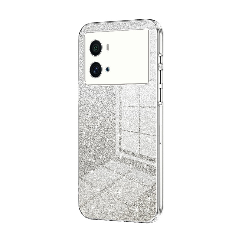vivo iQOO 9 Pro Glitter Powder Electroplated Gradient Phone Case – Fashionable & Luxurious with Anti-Fingerprint Coating, Shock-Absorption, and Lens Protection