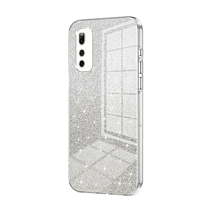vivo iQOO Neo3 5G Glitter Powder Electroplated Gradient Phone Case – Fashionable & Luxurious with Anti-Fingerprint Coating, Shock-Absorption, and Lens Protection