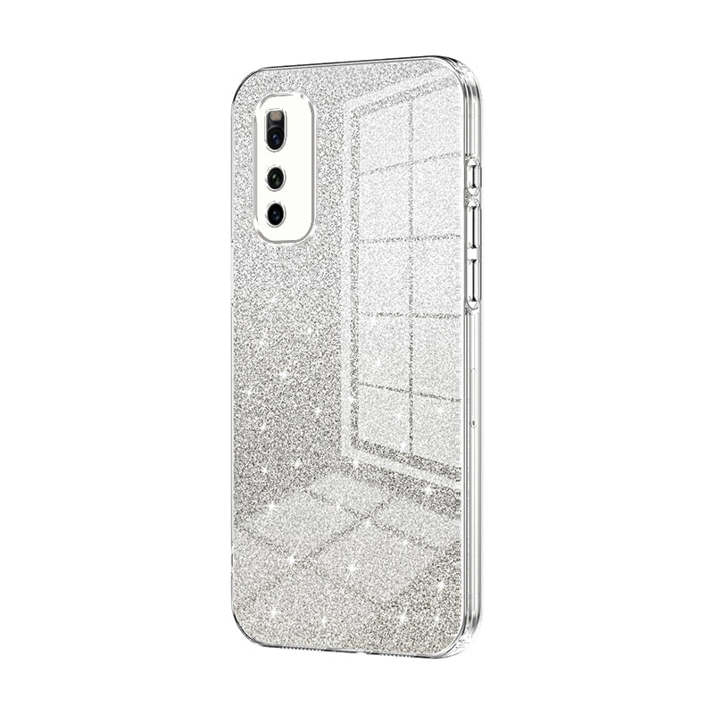 vivo iQOO Neo5 Lite Glitter Powder Electroplated Gradient Phone Case – Fashionable & Luxurious with Anti-Fingerprint Coating, Shock-Absorption, and Lens Protection