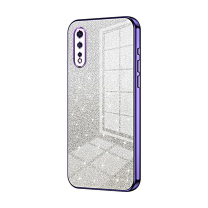 vivo iQOO Neo Glitter Powder Electroplated Gradient Phone Case – Fashionable & Luxurious with Anti-Fingerprint Coating, Shock-Absorption, and Lens Protection