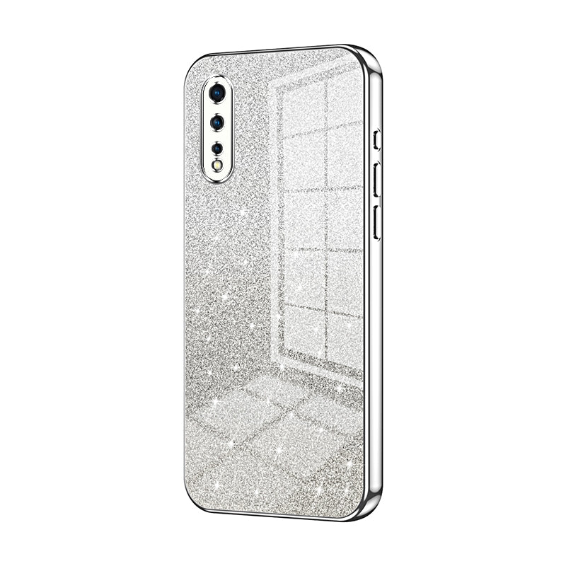 vivo iQOO Neo Glitter Powder Electroplated Gradient Phone Case – Fashionable & Luxurious with Anti-Fingerprint Coating, Shock-Absorption, and Lens Protection