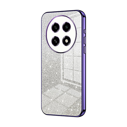 OPPO A2 Pro Glitter Powder Electroplated Gradient Phone Case – Fashionable & Luxurious with Anti-Fingerprint Coating, Shock-Absorption, and Lens Protection