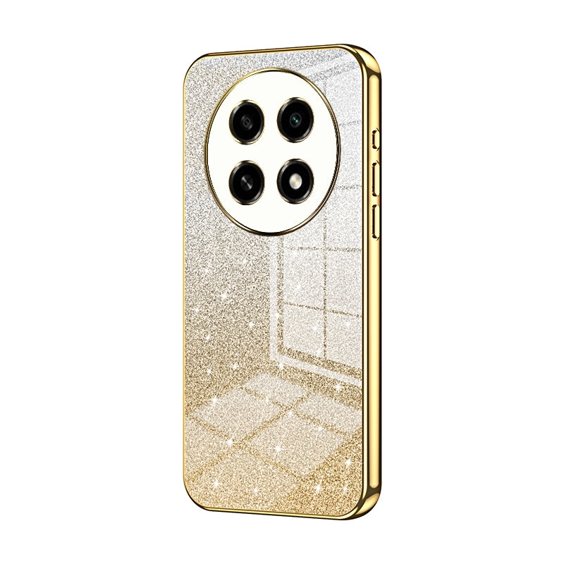 OPPO A2 Pro Glitter Powder Electroplated Gradient Phone Case – Fashionable & Luxurious with Anti-Fingerprint Coating, Shock-Absorption, and Lens Protection