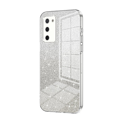 OPPO A53s 5G Glitter Powder Electroplated Gradient Phone Case – Fashionable & Luxurious with Anti-Fingerprint Coating, Shock-Absorption, and Lens Protection