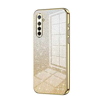 OPPO K5 Glitter Powder Electroplated Gradient Phone Case – Fashionable & Luxurious with Anti-Fingerprint Coating, Shock-Absorption, and Lens Protection