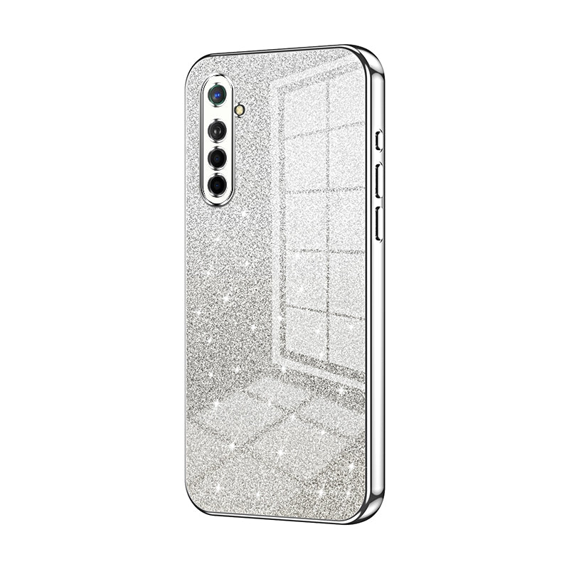 OPPO K5 Glitter Powder Electroplated Gradient Phone Case – Fashionable & Luxurious with Anti-Fingerprint Coating, Shock-Absorption, and Lens Protection