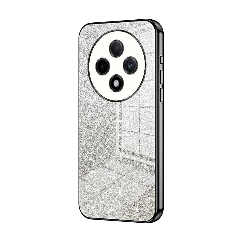 OPPO A3 Pro Glitter Powder Electroplated Gradient Phone Case – Fashionable & Luxurious with Anti-Fingerprint Coating, Shock-Absorption, and Lens Protection
