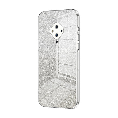 vivo S5 Glitter Powder Electroplated Gradient Phone Case – Fashionable & Luxurious with Anti-Fingerprint Coating, Shock-Absorption, and Lens Protection