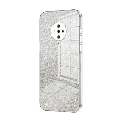 vivo S6 Glitter Powder Electroplated Gradient Phone Case – Fashionable & Luxurious with Anti-Fingerprint Coating, Shock-Absorption, and Lens Protection