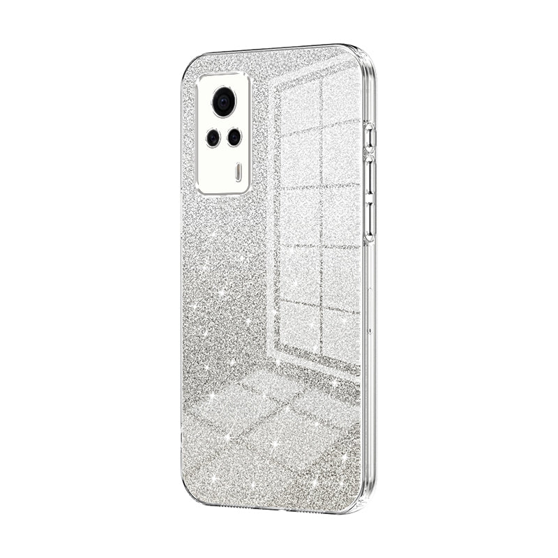 vivo S9e Glitter Powder Electroplated Gradient Phone Case – Fashionable & Luxurious with Anti-Fingerprint Coating, Shock-Absorption, and Lens Protection
