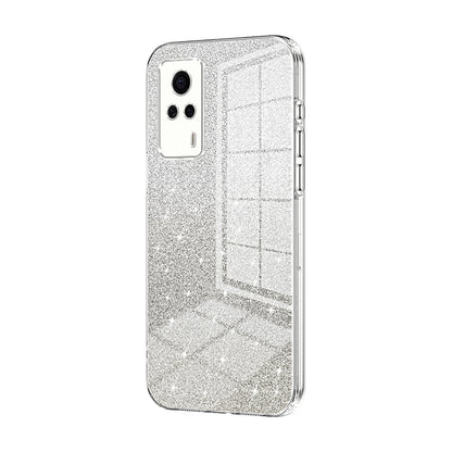 vivo S9e Glitter Powder Electroplated Gradient Phone Case – Fashionable & Luxurious with Anti-Fingerprint Coating, Shock-Absorption, and Lens Protection