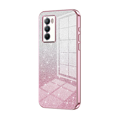 iQOO Neo5 SE Glitter Powder Electroplated Gradient Phone Case – Fashionable & Luxurious with Anti-Fingerprint Coating, Shock-Absorption, and Lens Protection