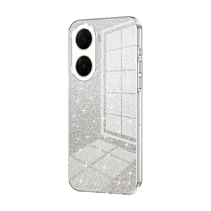vivo V29e Glitter Powder Electroplated Gradient Phone Case – Fashionable & Luxurious with Anti-Fingerprint Coating, Shock-Absorption, and Lens Protection