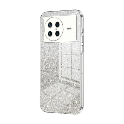 vivo X Note Glitter Powder Electroplated Gradient Phone Case – Fashionable & Luxurious with Anti-Fingerprint Coating, Shock-Absorption, and Lens Protection