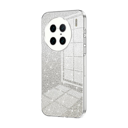 vivo X90 Pro+ Glitter Powder Electroplated Gradient Phone Case – Fashionable & Luxurious with Anti-Fingerprint Coating, Shock-Absorption, and Lens Protection
