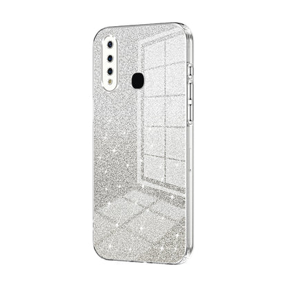 vivo U3 Glitter Powder Electroplated Gradient Phone Case – Fashionable & Luxurious with Anti-Fingerprint Coating, Shock-Absorption, and Lens Protection