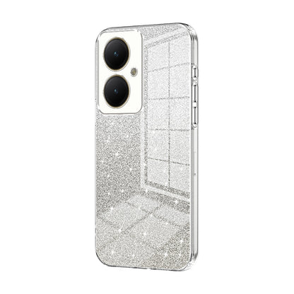 vivo Y27 4G Glitter Powder Electroplated Gradient Phone Case – Fashionable & Luxurious with Anti-Fingerprint Coating, Shock-Absorption, and Lens Protection