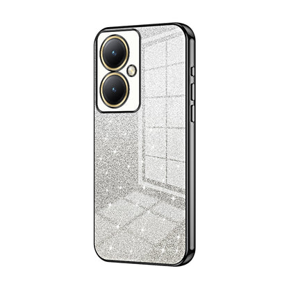 vivo Y27 4G Glitter Powder Electroplated Gradient Phone Case – Fashionable & Luxurious with Anti-Fingerprint Coating, Shock-Absorption, and Lens Protection