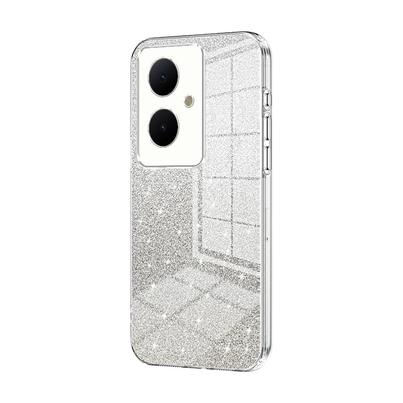 vivo V29 Lite Glitter Powder Electroplated Gradient Phone Case – Fashionable & Luxurious with Anti-Fingerprint Coating, Shock-Absorption, and Lens Protection