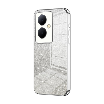 vivo V29 Lite Glitter Powder Electroplated Gradient Phone Case – Fashionable & Luxurious with Anti-Fingerprint Coating, Shock-Absorption, and Lens Protection