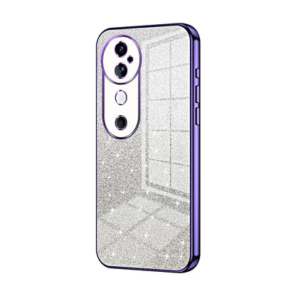 vivo S19 Glitter Powder Electroplated Gradient Phone Case – Fashionable & Luxurious with Anti-Fingerprint Coating, Shock-Absorption, and Lens Protection