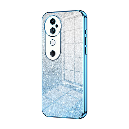 vivo S19 Glitter Powder Electroplated Gradient Phone Case – Fashionable & Luxurious with Anti-Fingerprint Coating, Shock-Absorption, and Lens Protection
