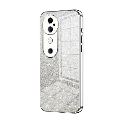vivo S19 Glitter Powder Electroplated Gradient Phone Case – Fashionable & Luxurious with Anti-Fingerprint Coating, Shock-Absorption, and Lens Protection