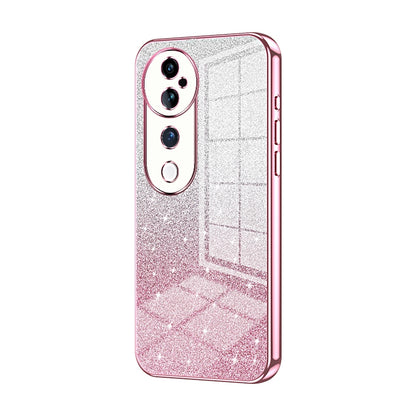vivo S19 Pro Glitter Powder Electroplated Gradient Phone Case – Fashionable & Luxurious with Anti-Fingerprint Coating, Shock-Absorption, and Lens Protection