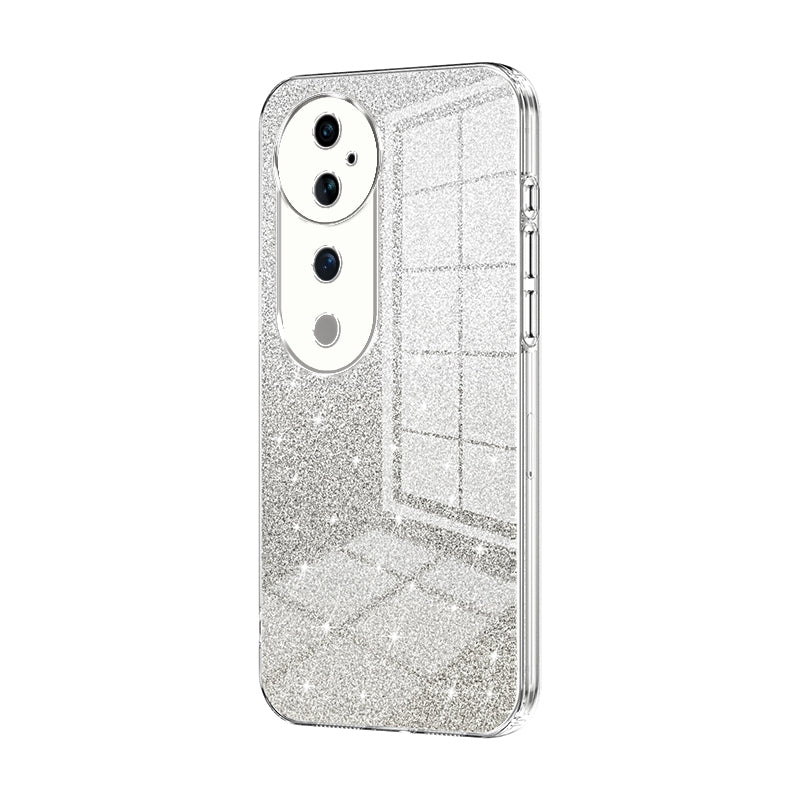 vivo S19 Pro Glitter Powder Electroplated Gradient Phone Case – Fashionable & Luxurious with Anti-Fingerprint Coating, Shock-Absorption, and Lens Protection