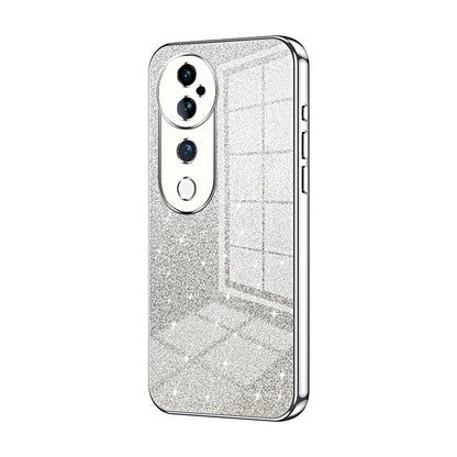 vivo S19 Pro Glitter Powder Electroplated Gradient Phone Case – Fashionable & Luxurious with Anti-Fingerprint Coating, Shock-Absorption, and Lens Protection