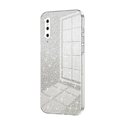 Xiaomi Mi 9 Glitter Powder Electroplated Gradient Phone Case – Fashionable & Luxurious with Anti-Fingerprint Coating, Shock-Absorption, and Lens Protection