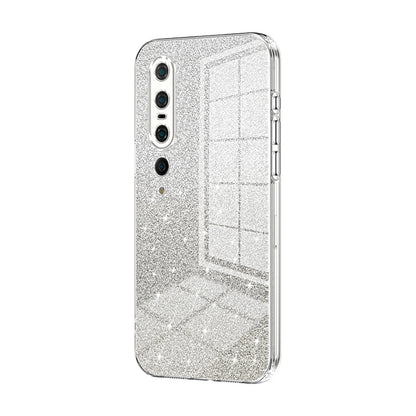 Xiaomi Mi 10 Pro 5G Glitter Powder Electroplated Gradient Phone Case – Fashionable & Luxurious with Anti-Fingerprint Coating, Shock-Absorption, and Lens Protection