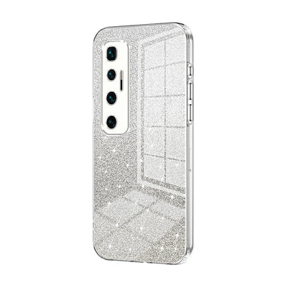 Xiaomi Mi 10 Ultra Glitter Powder Electroplated Gradient Phone Case – Fashionable & Luxurious with Anti-Fingerprint Coating, Shock-Absorption, and Lens Protection