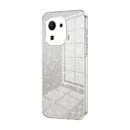 Xiaomi Mi 11 Pro Glitter Powder Electroplated Gradient Phone Case – Fashionable & Luxurious with Anti-Fingerprint Coating, Shock-Absorption, and Lens Protection