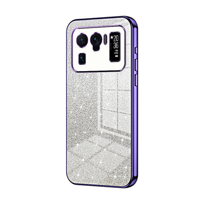 Xiaomi Mi 11 Ultra Glitter Powder Electroplated Gradient Phone Case – Fashionable & Luxurious with Anti-Fingerprint Coating, Shock-Absorption, and Lens Protection
