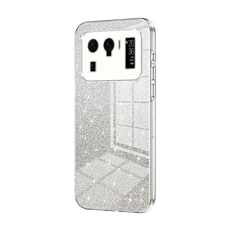 Xiaomi Mi 11 Ultra Glitter Powder Electroplated Gradient Phone Case – Fashionable & Luxurious with Anti-Fingerprint Coating, Shock-Absorption, and Lens Protection