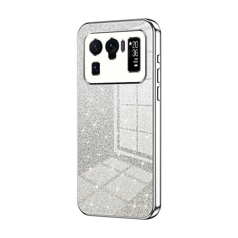 Xiaomi Mi 11 Ultra Glitter Powder Electroplated Gradient Phone Case – Fashionable & Luxurious with Anti-Fingerprint Coating, Shock-Absorption, and Lens Protection