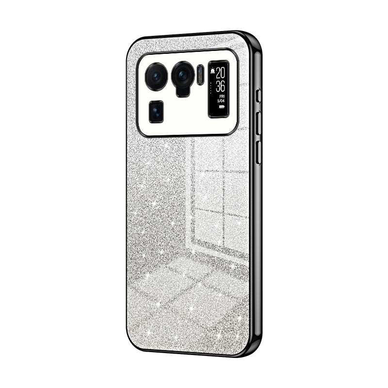 Xiaomi Mi 11 Ultra Glitter Powder Electroplated Gradient Phone Case – Fashionable & Luxurious with Anti-Fingerprint Coating, Shock-Absorption, and Lens Protection