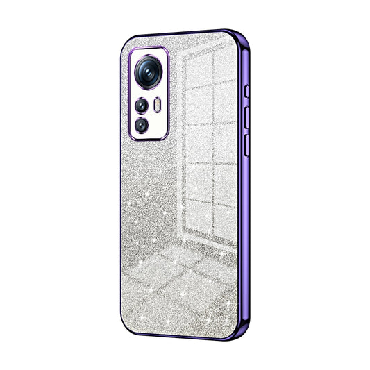 Xiaomi 12S Glitter Powder Electroplated Gradient Phone Case – Fashionable & Luxurious with Anti-Fingerprint Coating, Shock-Absorption, and Lens Protection