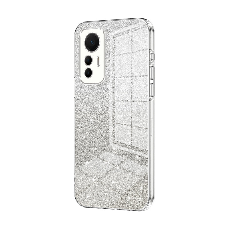 Xiaomi 12 Lite Glitter Powder Electroplated Gradient Phone Case – Fashionable & Luxurious with Anti-Fingerprint Coating, Shock-Absorption, and Lens Protection
