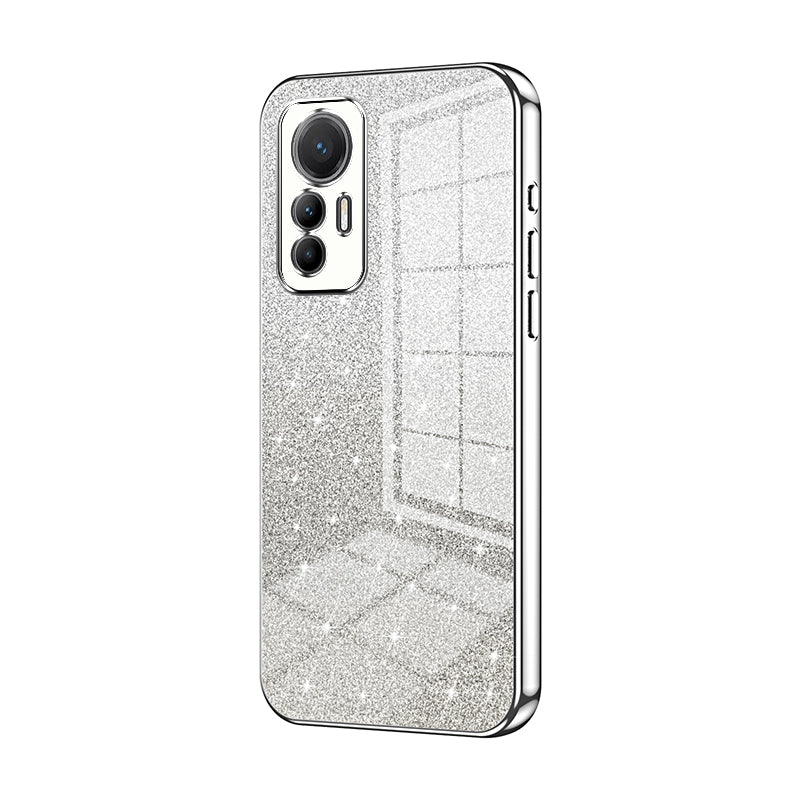 Xiaomi 12 Lite Glitter Powder Electroplated Gradient Phone Case – Fashionable & Luxurious with Anti-Fingerprint Coating, Shock-Absorption, and Lens Protection