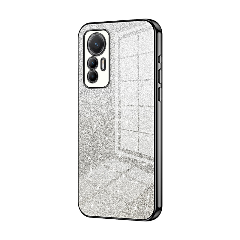 Xiaomi 12 Lite Glitter Powder Electroplated Gradient Phone Case – Fashionable & Luxurious with Anti-Fingerprint Coating, Shock-Absorption, and Lens Protection