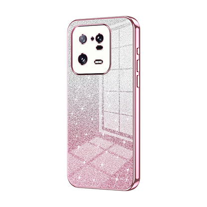Xiaomi 13 Pro Glitter Powder Electroplated Gradient Phone Case – Fashionable & Luxurious with Anti-Fingerprint Coating, Shock-Absorption, and Lens Protection